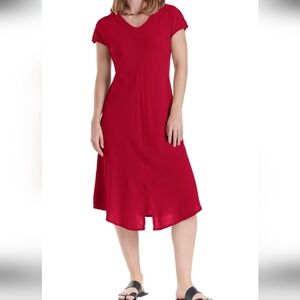 Oh My Gauze! Kaley 2 Dress in Crimson Red Sz 14